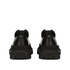 Black Calfskin Oxfords And Derbies