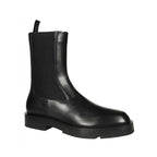 Black Calfskin Chelsea Boots