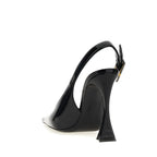 Black Calfskin High Heel Pumps