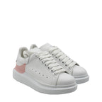 White Calfskin Chunky Sneakers