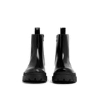 Black Calfskin Chelsea Boots