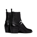 Black Calfskin Chelsea Boots
