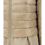 Beige Polyester Coat