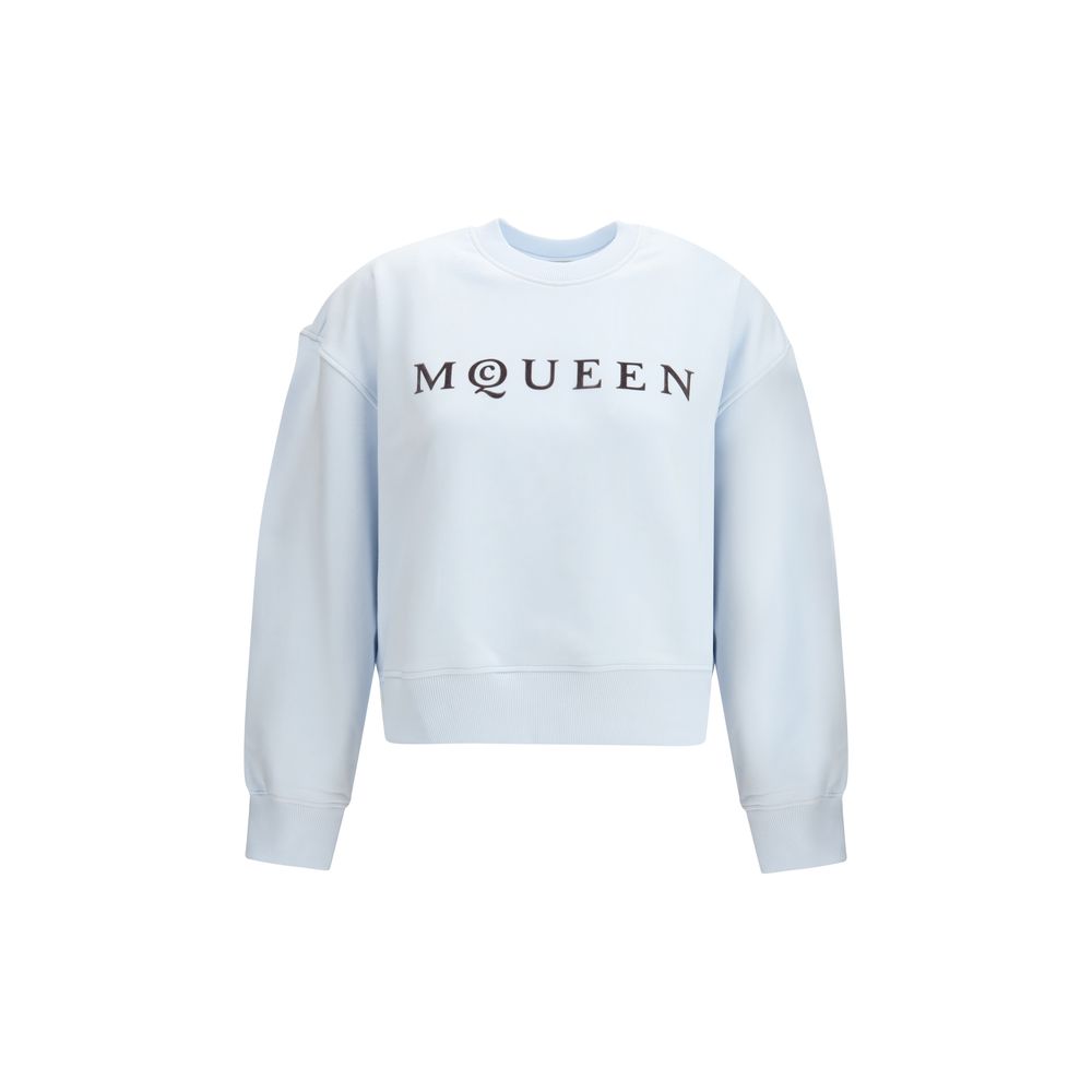 Blue Cotton Sweatshirt
