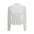 White Cotton Dress Shirt