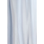 Blue Viscose Long Skirt