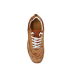 Brown Calfskin Sneakers