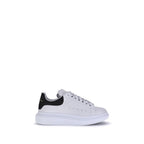 White Calf Leather Bos Taurus Platform Sneakers