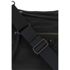 Black Polyamide Shoulder Bag