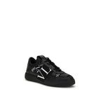 Black Calf Leather Bos Taurus Low Top Sneakers