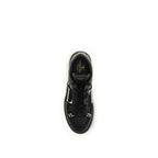 Black Calf Leather Bos Taurus Low Top Sneakers
