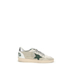 White Calf Leather Bos Taurus Low Top Sneakers
