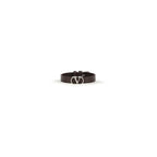 Purple Calf Leather Bos Taurus Bracelet