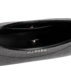 Black Lamb Leather Handbag