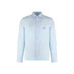 Blue Cotton Dress Shirt