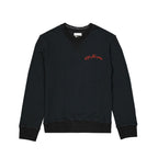 Black Cotton Sweatshirt