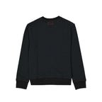 Black Cotton Sweatshirt