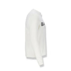 White Cotton Sweatshirt