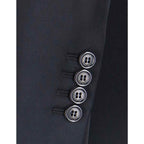Black Acetate Coat