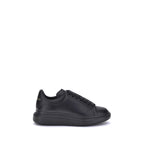 Black Calf Leather Bos Taurus Platform Sneakers