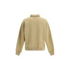 Beige Cotton Sweatshirt