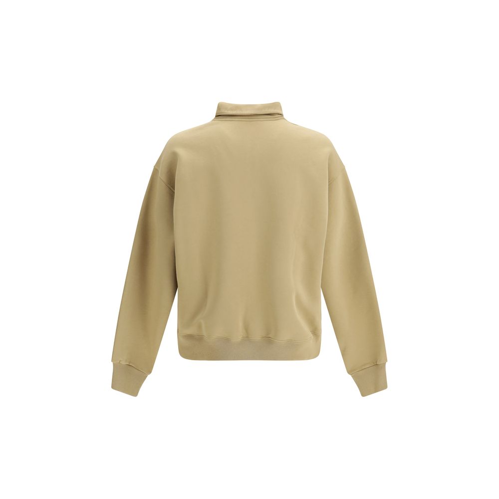 Beige Cotton Sweatshirt