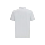 White Cotton Polo Shirt