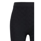 Black Viscose Leggings