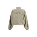 Beige Polyester Shell Jacket