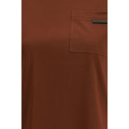 Brown Cotton T-Shirt