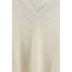 Beige Cashmere Sweater