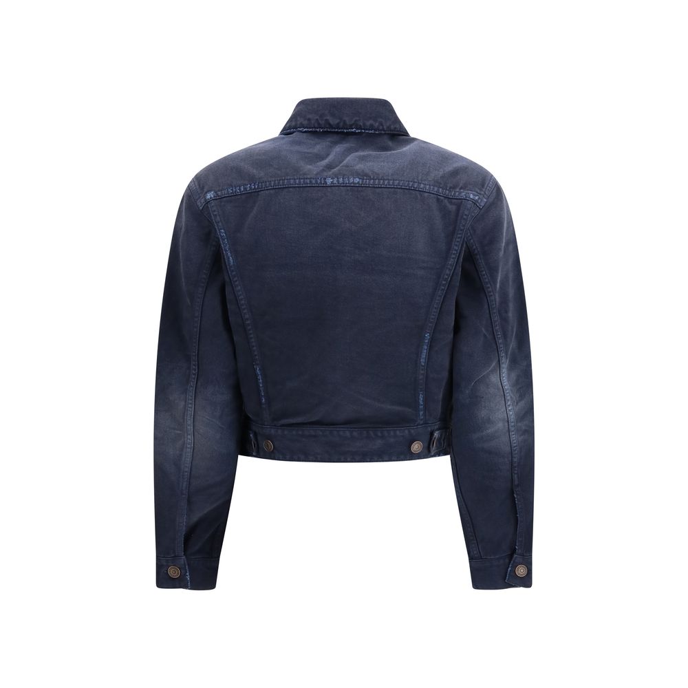 Blue Cotton Denim Jacket