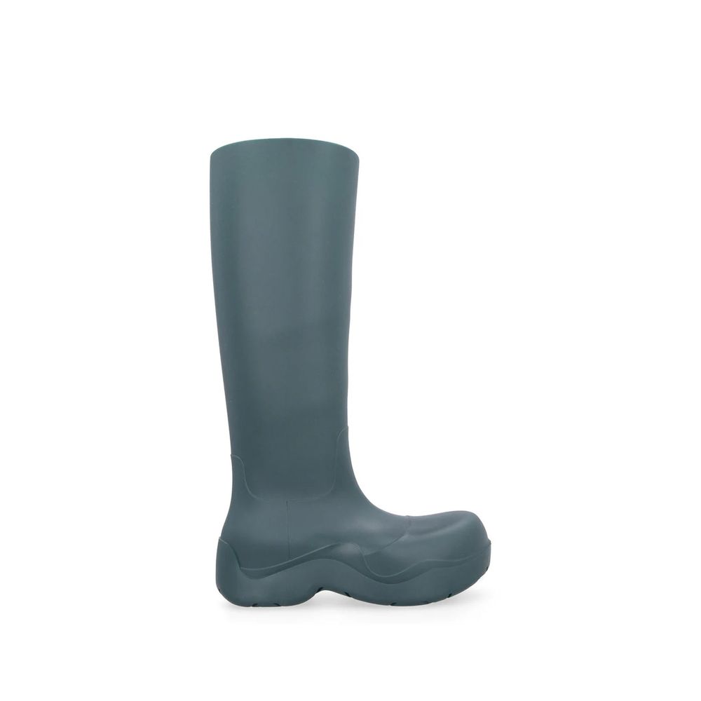 Bicolor Rubber Rain Boots