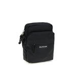 Black Polyamide Shoulder Bag