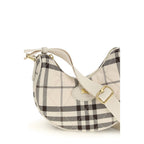 Beige Polyamide Shoulder Bag