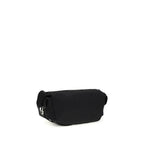 Black Polyester Shoulder Bag