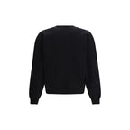 Black Cotton Sweatshirt