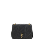 Black Calf Leather Bos Taurus Shoulder Bag