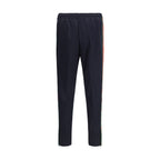 Blue Polyester Athletic Pants