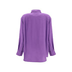 Purple Silk Shirt