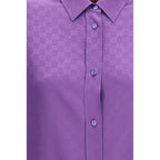 Purple Silk Shirt