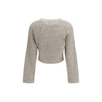 Beige Linen Sweatshirt