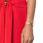 Beige Cotton Bracelet