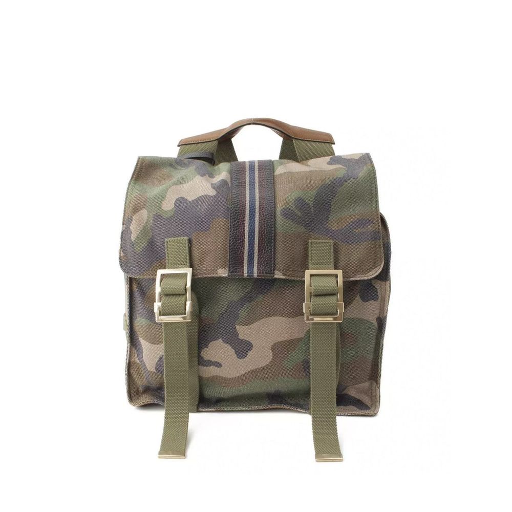 Bicolor Canvas Backpack