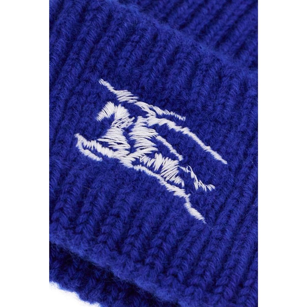 Blue Cashmere Beanie