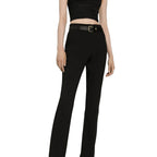 Black Calfskin Regular Belt