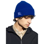 Blue Cashmere Beanie