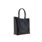 Black Calfskin Tote Bag