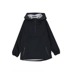 Black Elastane Shell Jacket