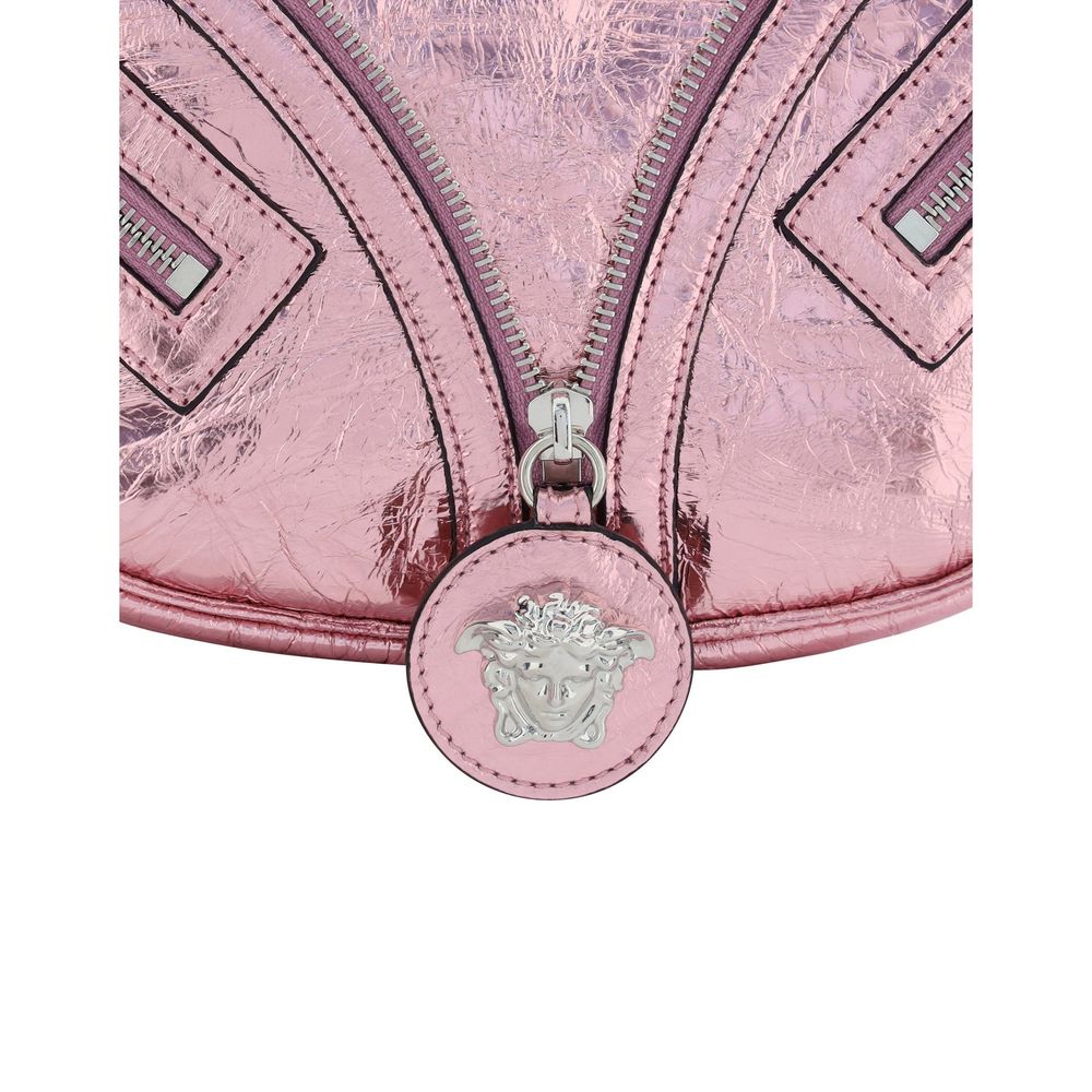 Multicolor Lamb Leather Shoulder Bag